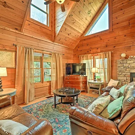 Creekside Bryson City Cabin With Private Hot Tub Exterior photo