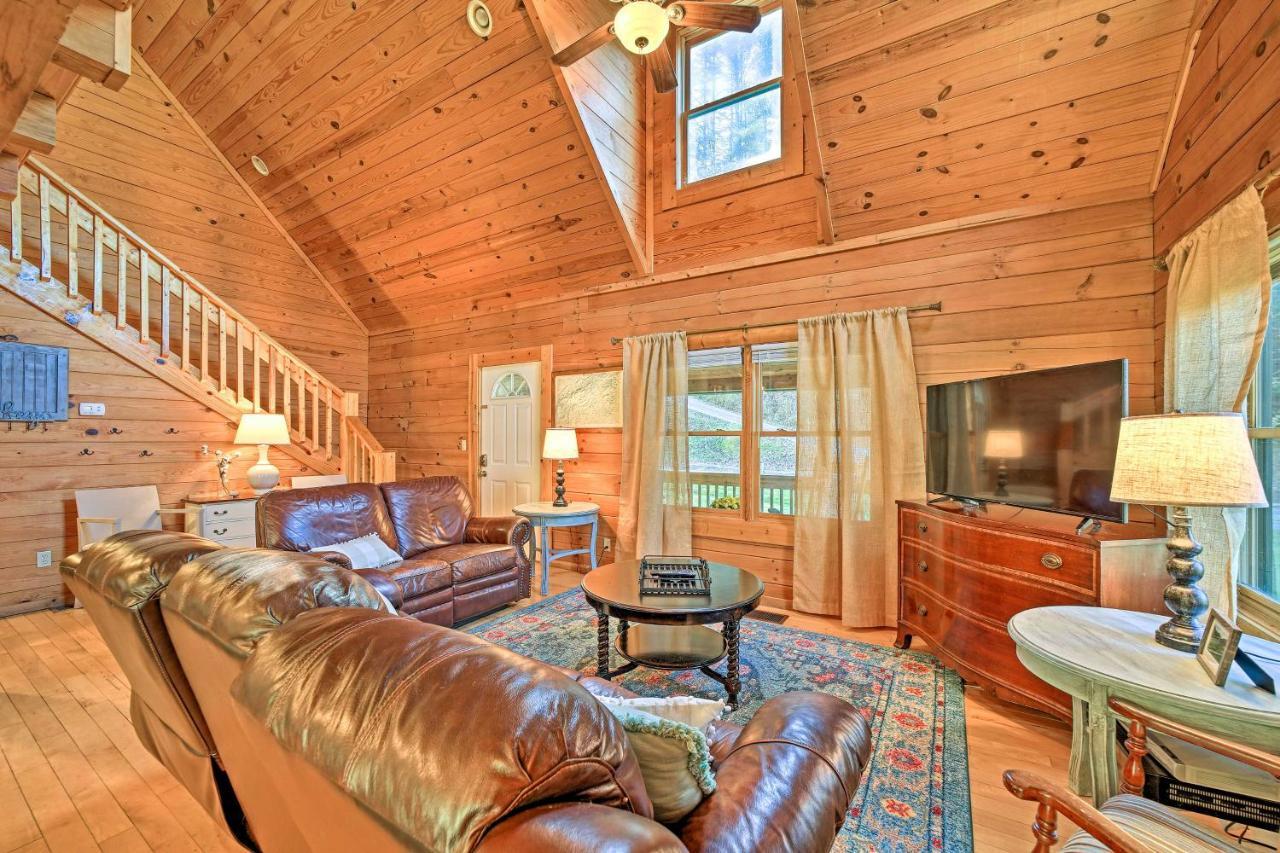 Ferienhaus Creekside Bryson With Private Hot Tub *
