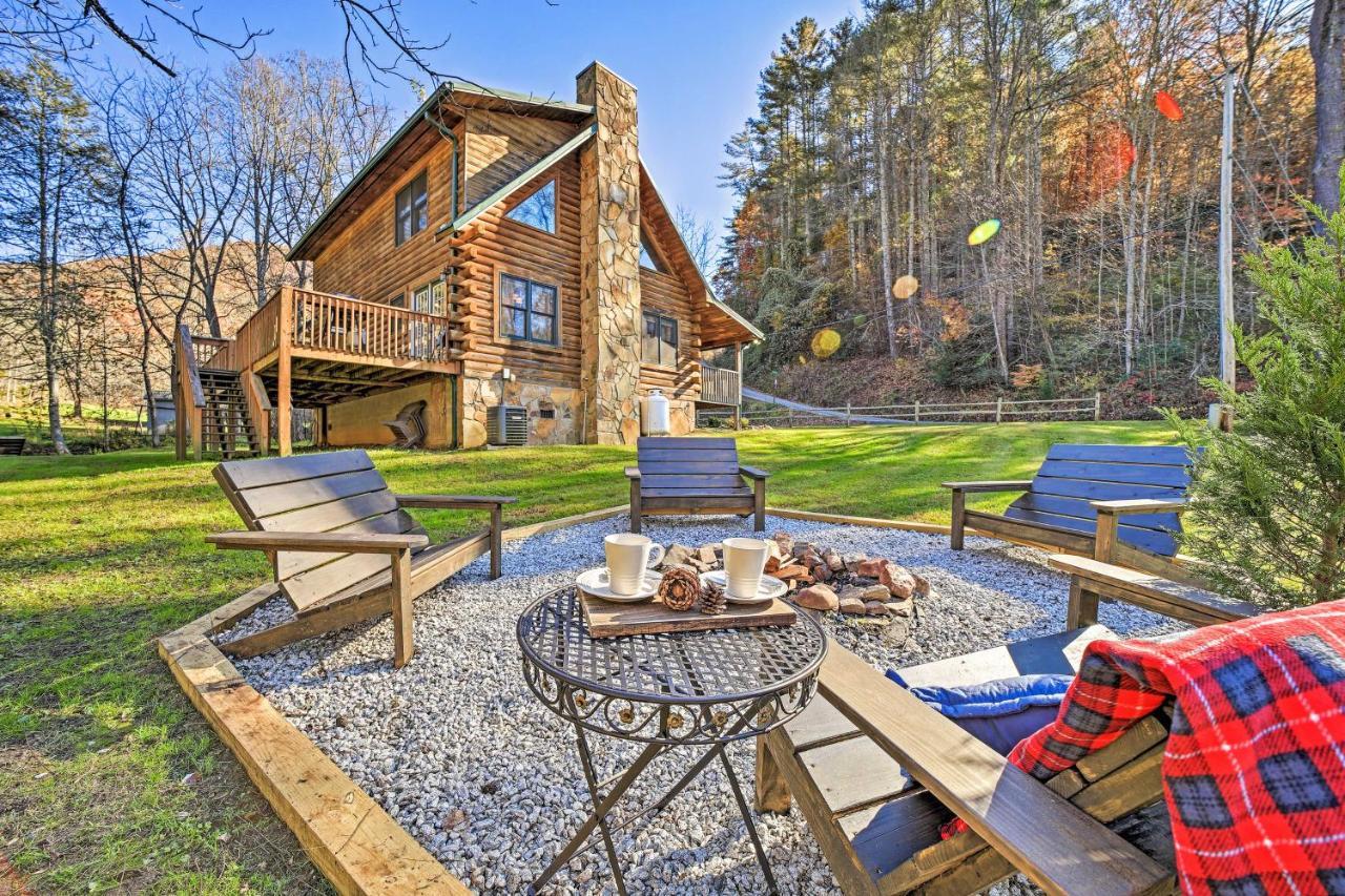 Ferienhaus Creekside Bryson With Private Hot Tub
